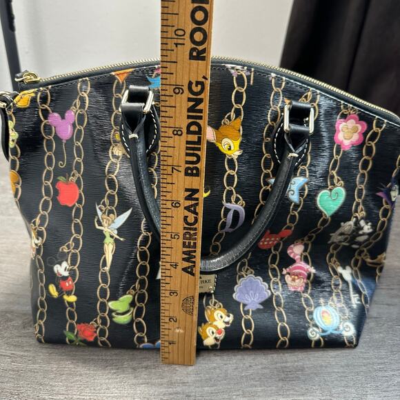 Disney Dooney & Bourke Charms Satchel and Wristlet Black - Picture 11 of 11